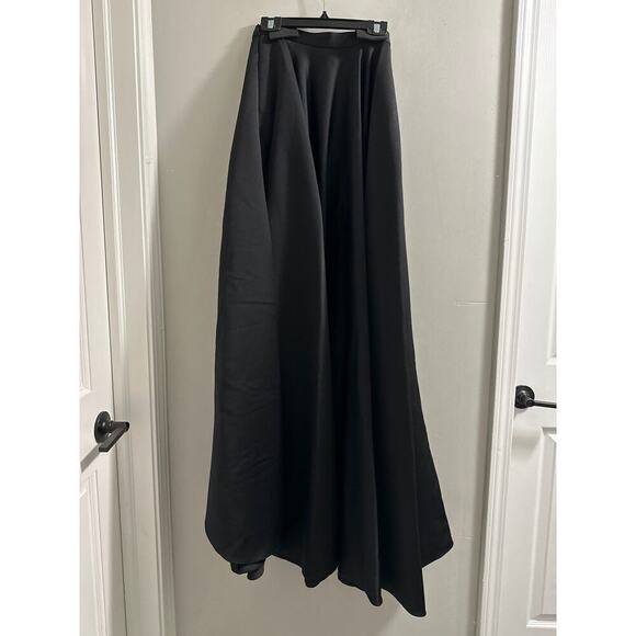 JAY GODFREY Orlando Jumpsuit In Black & Black & Silver Size 6 - Picture 10 of 11